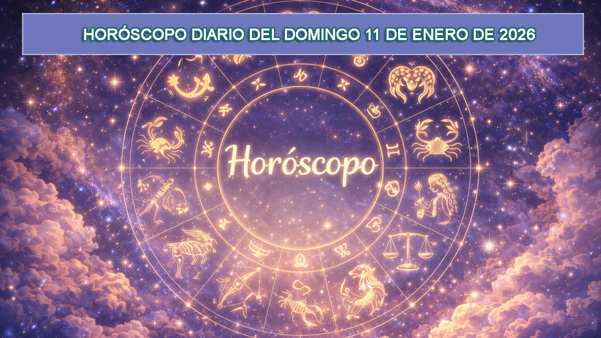 Horóscopo diario del domingo 11 de enero de 2026