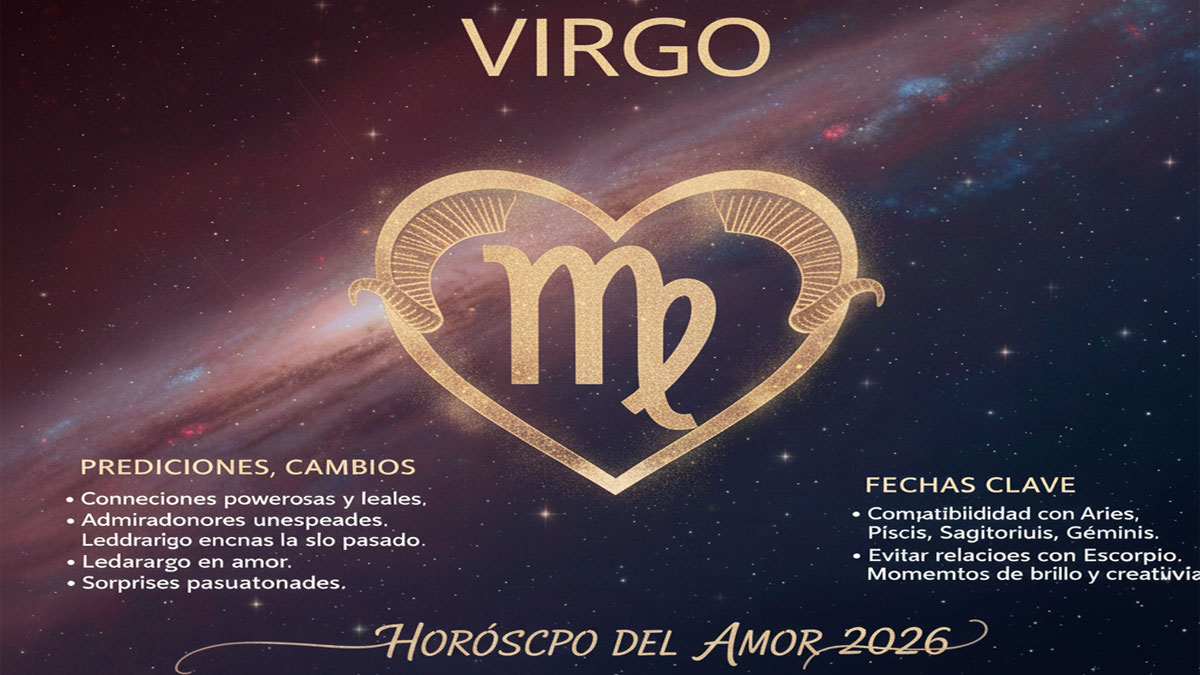 Horóscopo del amor 2026 para Virgo | Predicciones, pareja y compatibilidad