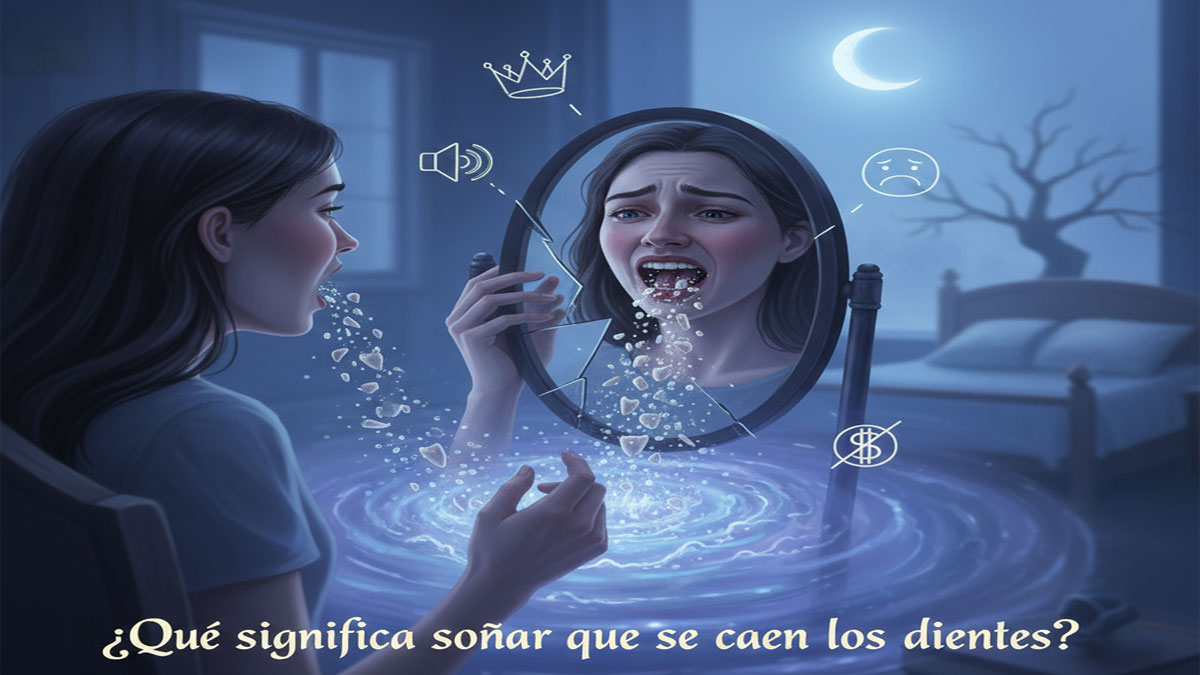 Soñar con Dientes que se Caen: Significado Psicológico y Emocional