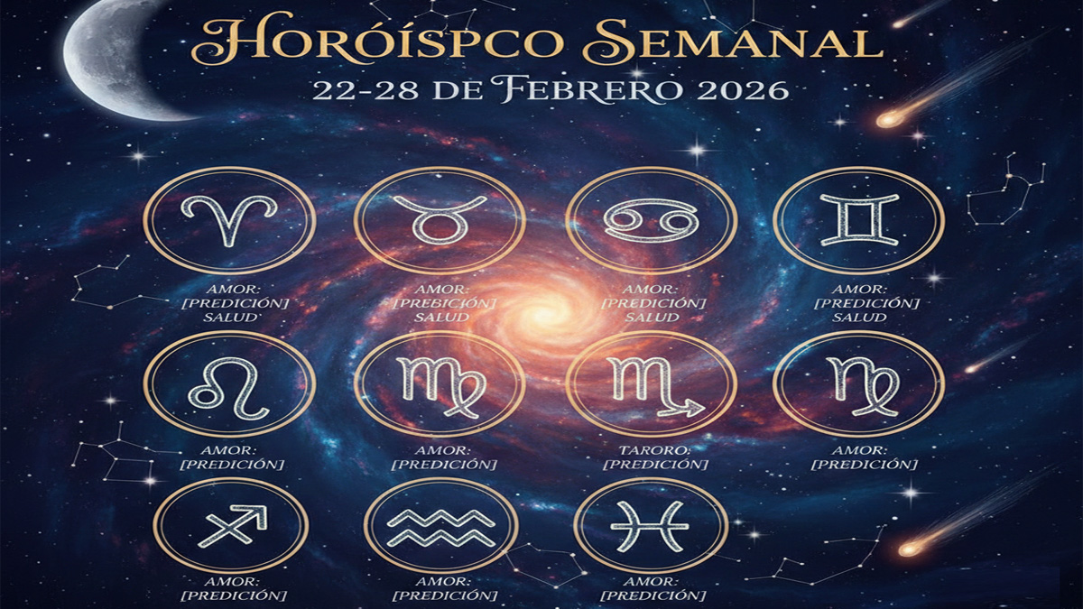 Horóscopo Semanal 22-28 de febrero 2026