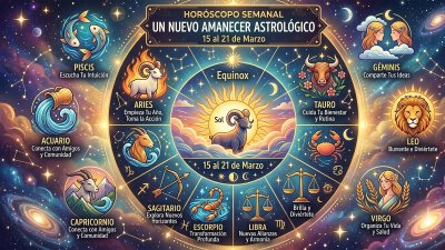 Horóscopo Semanal: Un Nuevo Amanecer Astrológico (15 al 21 de Marzo)